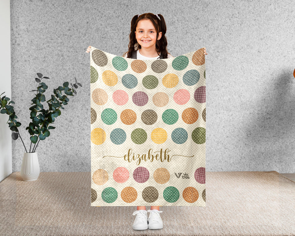 Personalized Dodgeball Blanket Custom Name Sports Throw Cozy Funny Game Decor Unique Gift for Player Fan Home Accent