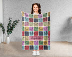 Custom Name Axolotl Blanket – Cozy Cute Animal Lover Throw