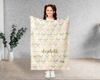 Custom Lacrosse Throw Blanket – Personalized Gift for Sports Lovers