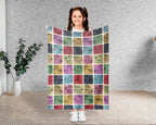 Vintage Horse Blanket – Cozy Equestrian Western Throw