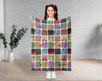 Vintage Fencing Lover Blanket – Cozy Sports Throw for Fencers