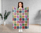 Personalized Soccer Blanket Cozy Custom Name Throw Soft Sports Decor Unique Football Lover Gift for Home Fans