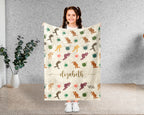 Custom Name Paintball Throw Blanket – Personalized Gift for Paintball Players