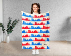 Retro Boston City Map Blanket Throw, Cozy New England Decor, Historic Cityscape Design, Massachusetts Pride Gift Blanket