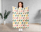 Vintage Great Dane Blanket – Cozy Throw for Dog Lovers