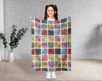 Vintage Pelican Throw Blanket – Cozy Coastal Wildlife Gift for Bird Lovers