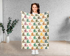 Retro DJ Throw Blanket – Cozy Gift for Music Lovers