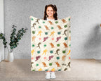 Retro Paintball Blanket – Cozy Throw for Sports Lovers