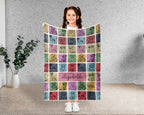 Personalized Name Dog Blanket – Cozy Vintage Throw for Dog Lovers