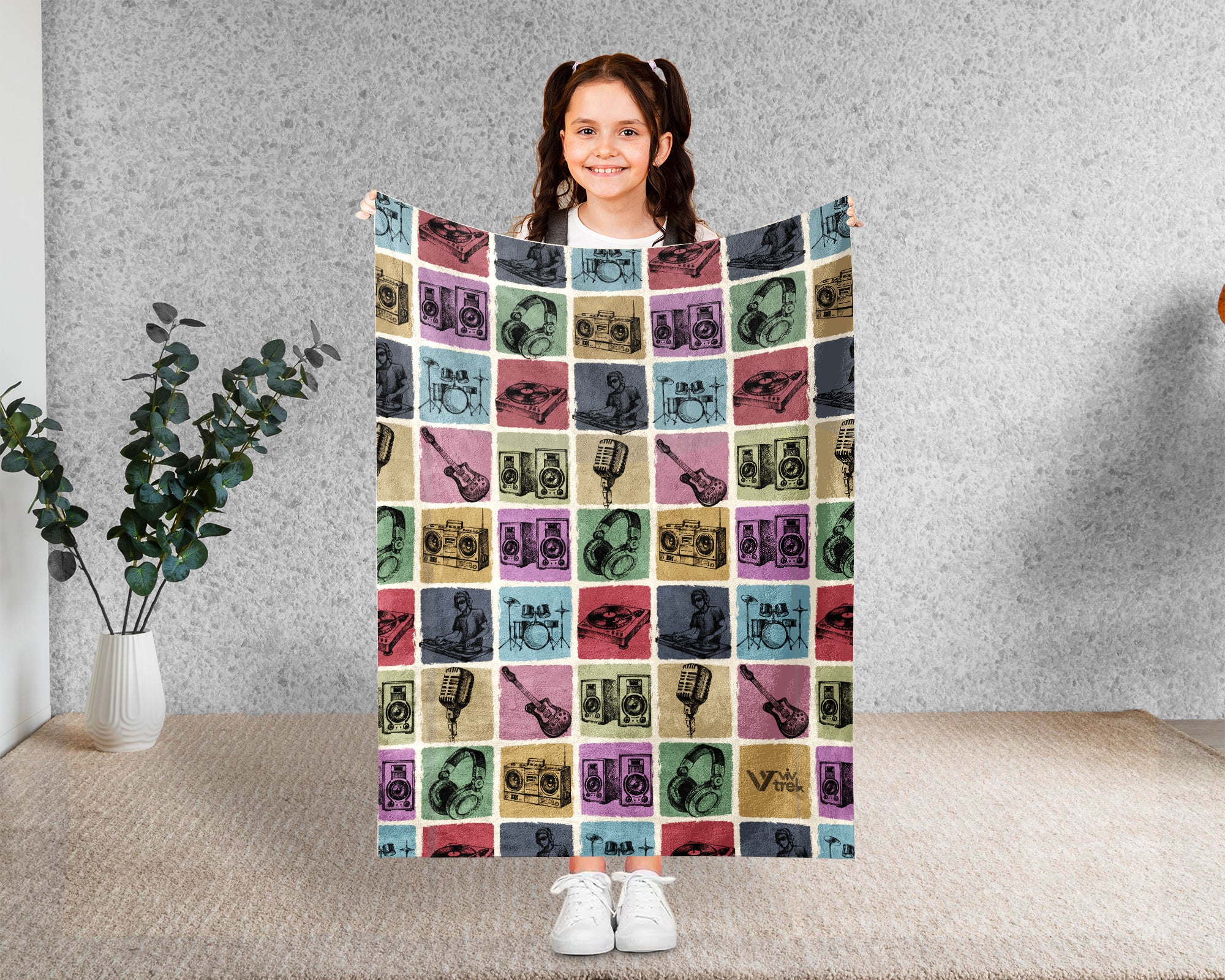 DJ Lover Blanket – Cozy Music Fan Throw Gift