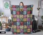 Corgi Dog Gift Blanket - Vintage Corgi Lover Throw, Cozy Fleece Under $50