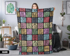 Miniature Schnauzer Dog Blanket - Vintage Dog Lover Throw, Cozy Gift Under $50