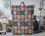 Vintage Dachshund Blanket, Cozy Retro Dog Throw, Unique Gift for Pet Lovers
