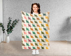 Cozy Stingray Blanket – Vintage Ocean Throw for Marine Life Lovers