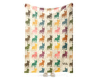 Vintage French Bulldog Blanket Cozy Frenchie Lover Throw Gift