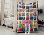 Custom Name Basketball Blanket – Personalized Sports Lover Throw