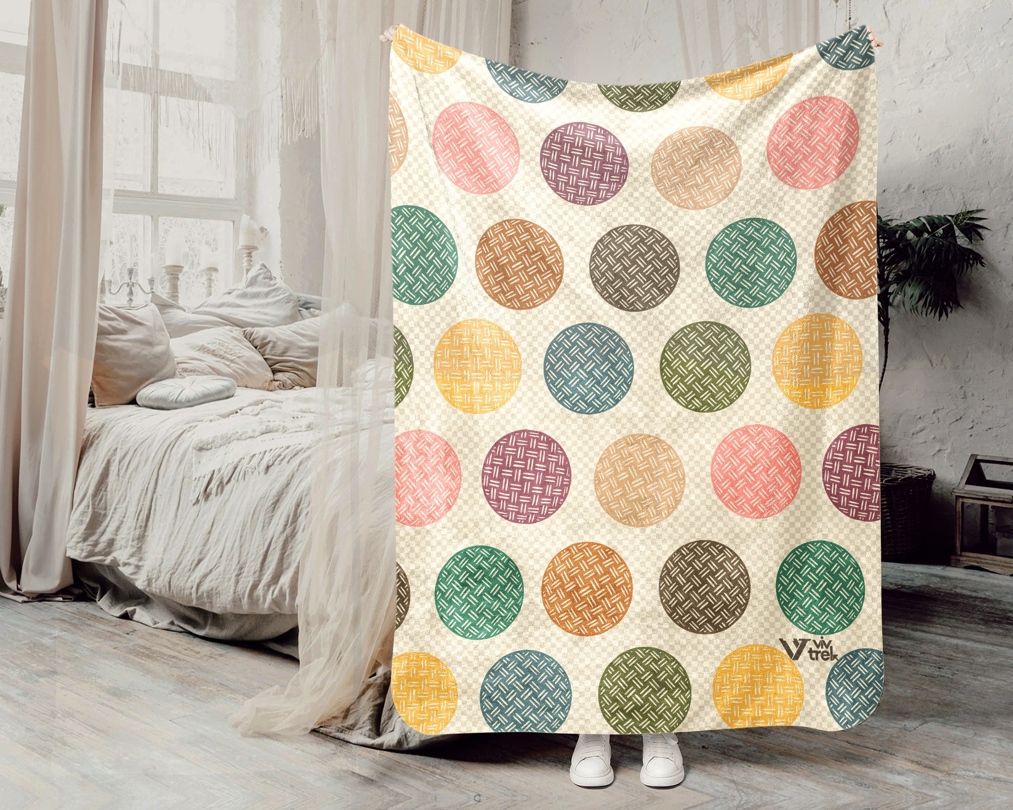 Retro Dodgeball Lover Blanket Cozy Sports Throw Funny Game Day Blanket Vintage Style Dodgeball Gift Home Decor Idea for Couch Bedroom