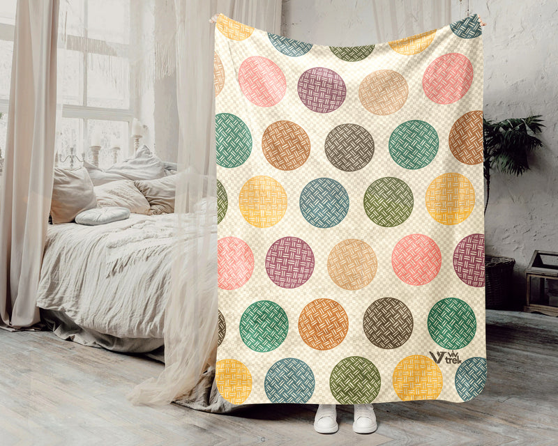 Retro Dodgeball Lover Blanket Cozy Sports Throw Funny Game Day Blanket Vintage Style Dodgeball Gift Home Decor Idea for Couch Bedroom