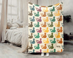 Flute Music Blanket – Cozy Gift for Flutists & Music Lovers