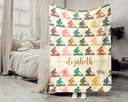 Personalized DJ Throw – Cozy Custom Name Music Blanket