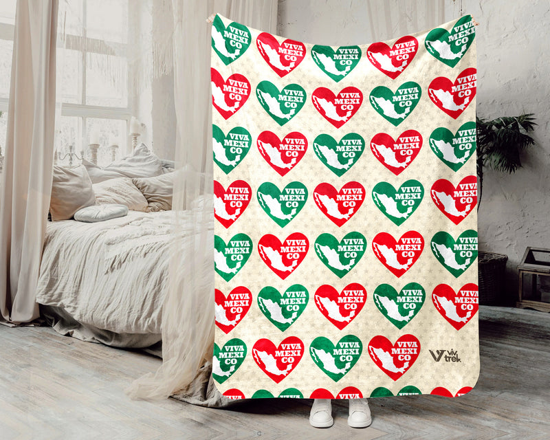 Retro Mexico Blanket Throw with Serape Inspired Design, Cozy Fiesta Decor, Colorful Latin Pride Heritage Gift Blanket for Home