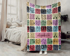 Personalized Fencing Blanket – Custom Name Fencer Sport Throw