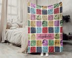 Custom Guinea Pig Blanket Personalized Name Pet Lover Cozy Throw Gift