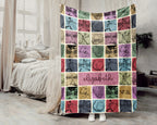 Custom Baseball Blanket – Personalized Throw for Baseball Fans & Lovers