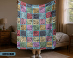 Vintage Dachshund Blanket, Cozy Retro Dog Throw, Unique Gift for Pet Lovers