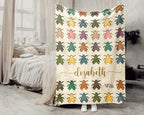 Personalized Fly Insect Throw Custom Name Bug Lover Blanket Retro House Fly Design Science Nature Entomologist Gift Home Accent