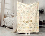 Custom Lacrosse Throw Blanket – Personalized Gift for Sports Lovers