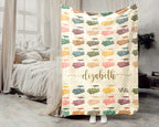 Personalized Pontoon Boat Blanket – Custom Name Cozy Nautical Throw