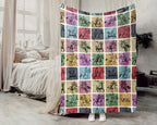Vintage Polo Player Blanket – Cozy Equestrian Throw for Horse Lovers