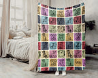 Vintage Rottweiler Dog Blanket – Cozy Throw for Dog Lovers