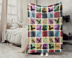 Vintage Eagle Blanket – Cozy Retro Bird Lover Throw Gift