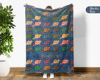 Personalized Beaver Throw – Cozy Custom Name Animal Blanket
