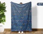 Retro Lacrosse Blanket – Cozy Sports Throw for Players