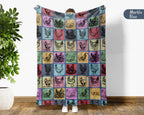 Vintage Chicken Blanket – Cozy Farmhouse Animal Lover Throw