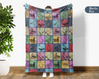 Vintage Duck Lover Blanket – Cozy Farm Animal Throw Gift