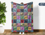 Vintage Elephant Blanket – Cozy Wildlife Lover Throw Gift