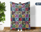Vintage Paintball Blanket – Cozy Throw for Players & Fans