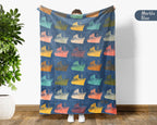 Retro Titanic Blanket Gift for Ship Lovers, Cozy Nautical Throw, Ocean Inspired Decor Accent for Bedroom and Living Spaces