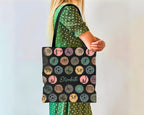 Custom Soccer Tote Bag, Retro Personalized Name Football Canvas Tote, Unique Soccer Lover Gift, Sports Carry Bag, Player Gift Tote