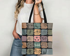 Retro Custom Soccer Tote Bag, Personalized Name Football Canvas Tote, Unique Soccer Lover Gift, Cozy Sports Carry Bag, Player Gift Tote
