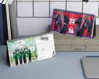 Trump 2025-2026 Academic Desk Calendar Funny MAGA Gift for Office & School