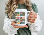 Retro Custom Soccer Mug, Personalized Name Football Coffee Cup, Unique Soccer Lover Gift, Cozy Sports Fan Drinkware, Player Gift Mug