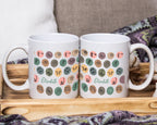 Custom Soccer Mug, Retro Personalized Name Football Coffee Cup, Unique Soccer Lover Gift, Sports Fan Drinkware, Player Gift Mug