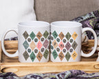 Retro Custom Soccer Mug, Personalized Name Football Coffee Cup, Unique Soccer Lover Gift, Vintage Sports Fan Mug, Player Gift Drinkware