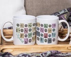 Custom Soccer Mug, Personalized Name Football Coffee Cup, Retro Soccer Lover Gift, Unique Sports Fan Mug, Player Gift Drinkware