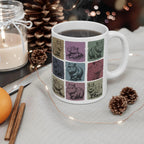 Capybara Lover Mug – Funny "Easily Distracted" Gift – Vintage Black Distressed Retro Rodent Mug